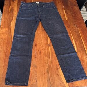 J. Crew Dark Blue Straight Jeans